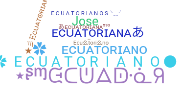 ชื่อเล่น - ecuatoriano