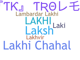 ชื่อเล่น - Lakhi