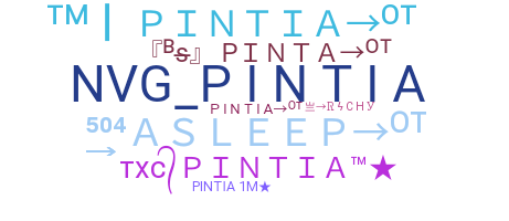 ชื่อเล่น - Pintia