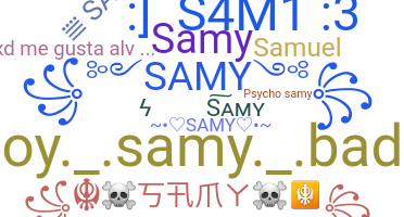 ชื่อเล่น - samy