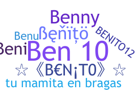 ชื่อเล่น - Benito