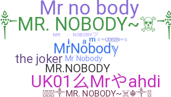 ชื่อเล่น - MrNobody