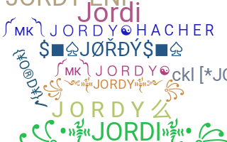 ชื่อเล่น - Jordy