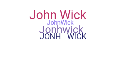ชื่อเล่น - JonhWick