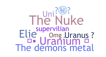 ชื่อเล่น - Uranium