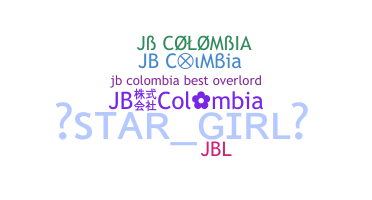 ชื่อเล่น - jbcolombia