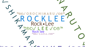 ชื่อเล่น - rocklee
