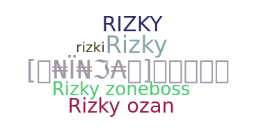 ชื่อเล่น - Rizkyzone