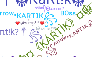 ชื่อเล่น - Kartik