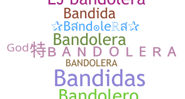 ชื่อเล่น - bandolera