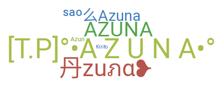 ชื่อเล่น - Azuna