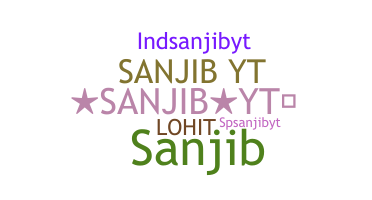 ชื่อเล่น - Sanjibyt