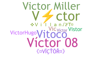 ชื่อเล่น - Vctor