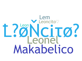 ชื่อเล่น - Leoncito