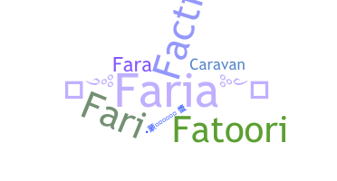 ชื่อเล่น - Faria
