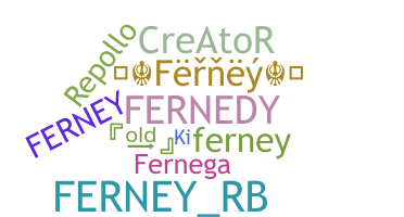 ชื่อเล่น - Ferney