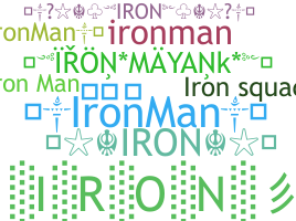 ชื่อเล่น - Iron