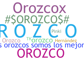 ชื่อเล่น - Orozco