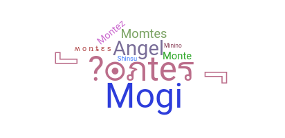 ชื่อเล่น - Montes