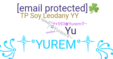 ชื่อเล่น - Yurem