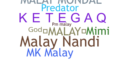 ชื่อเล่น - Malay