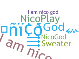 ชื่อเล่น - NicoGOD