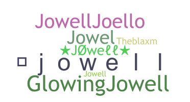 ชื่อเล่น - jowell