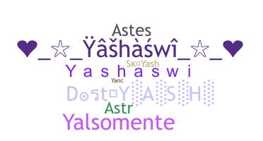 ชื่อเล่น - Yashaswi