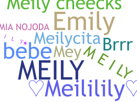 ชื่อเล่น - Meily
