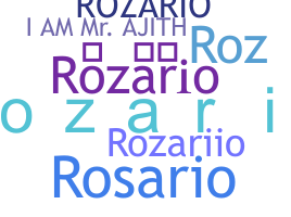 ชื่อเล่น - Rozario