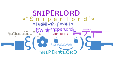 ชื่อเล่น - Sniperlord