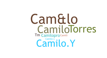 ชื่อเล่น - CamiloX