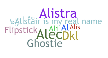 ชื่อเล่น - Alistair