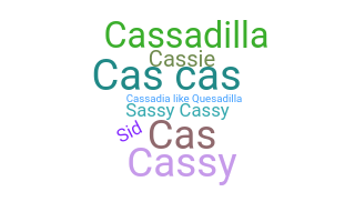 ชื่อเล่น - Cassidy
