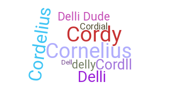 ชื่อเล่น - Cordell