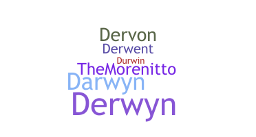 ชื่อเล่น - Derwin