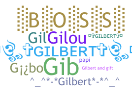 ชื่อเล่น - Gilbert