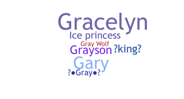 ชื่อเล่น - Gray