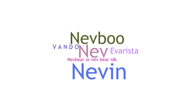 ชื่อเล่น - Nevan