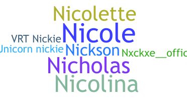 ชื่อเล่น - Nickie