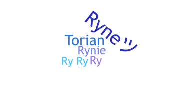 ชื่อเล่น - Ryne