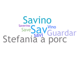 ชื่อเล่น - Saverio