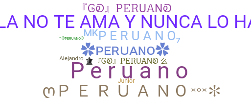ชื่อเล่น - Peruano