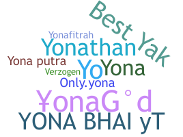 ชื่อเล่น - Yona