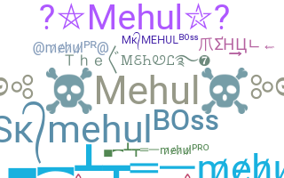 ชื่อเล่น - Mehul