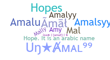ชื่อเล่น - Amal