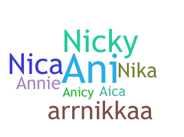 ชื่อเล่น - Anica