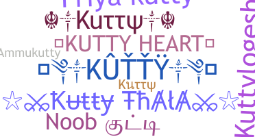 ชื่อเล่น - Kutty