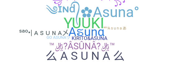 ชื่อเล่น - Asuna