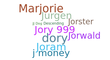 ชื่อเล่น - Jory